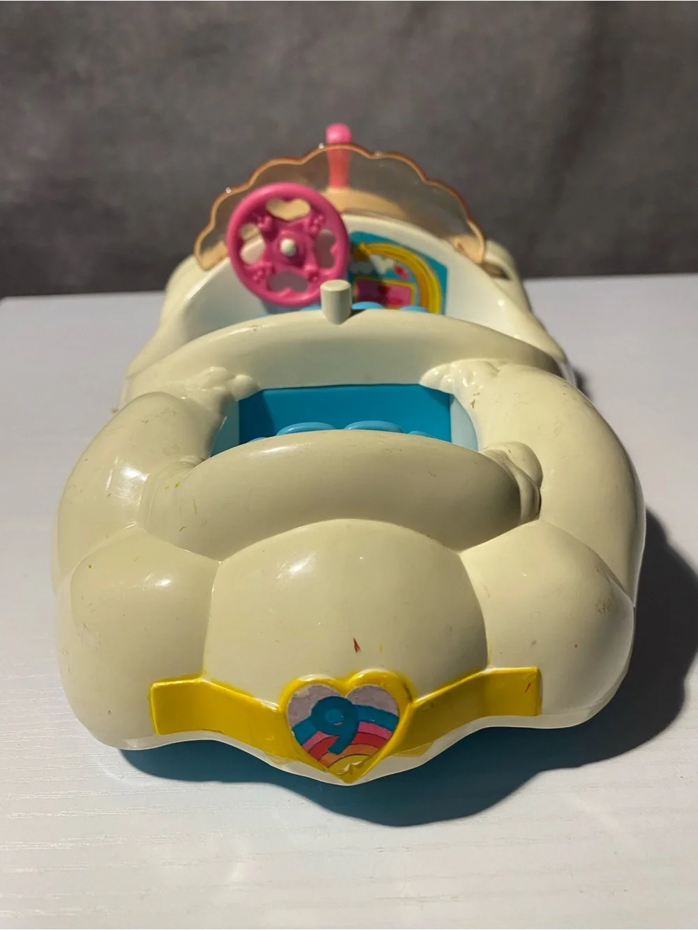 Vintage 1983 Kenner Care Bears Cloud Car Vehicle Toy